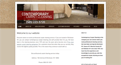 Desktop Screenshot of contemporarycclean.com